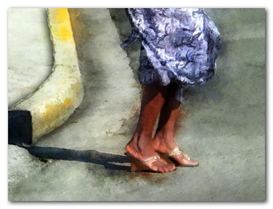 dancing feet in Frederiksted