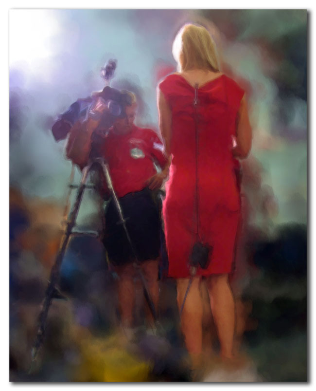 Making (up) the News - in Red