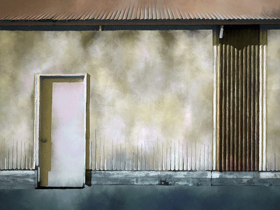 Corrugated Steel Wall