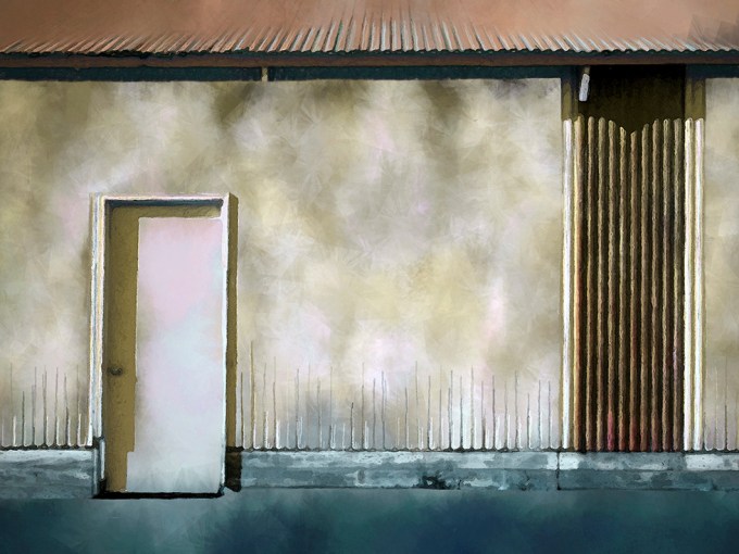 Corrugated Steel Wall