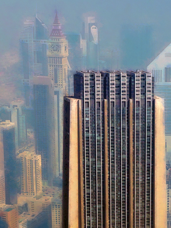 A False Clocktower in the Distance